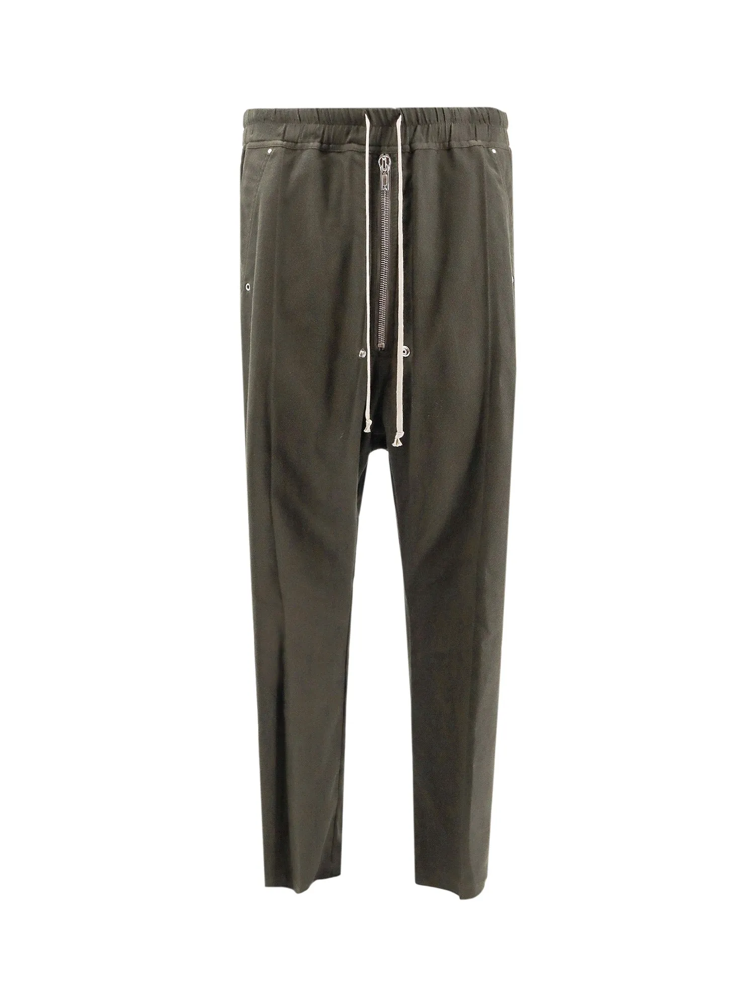 Organic cotton trouser with metal details