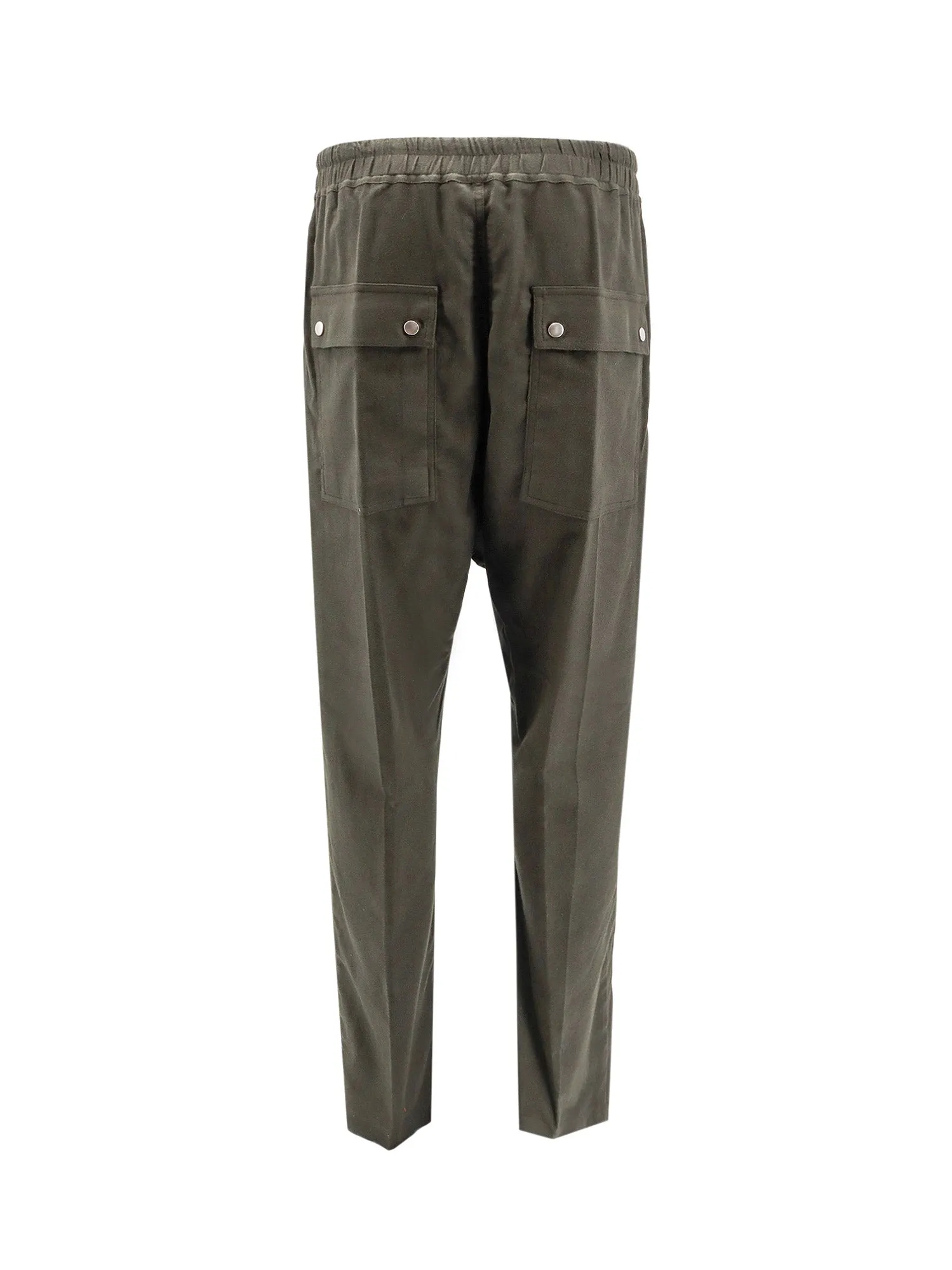 Organic cotton trouser with metal details