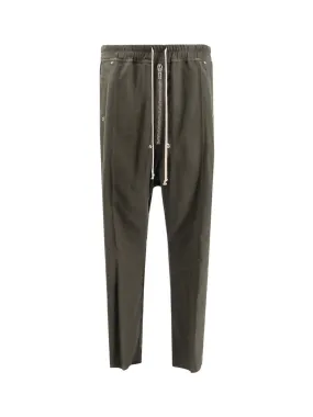 Organic cotton trouser with metal details