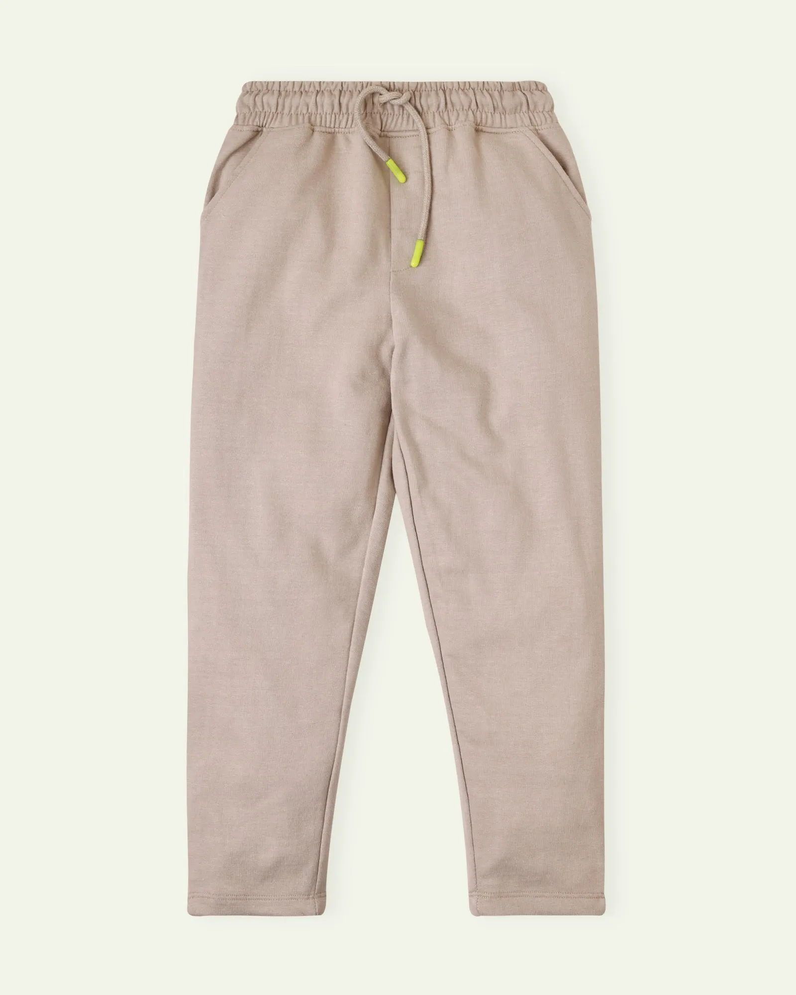 Pale Beige Sweatpants