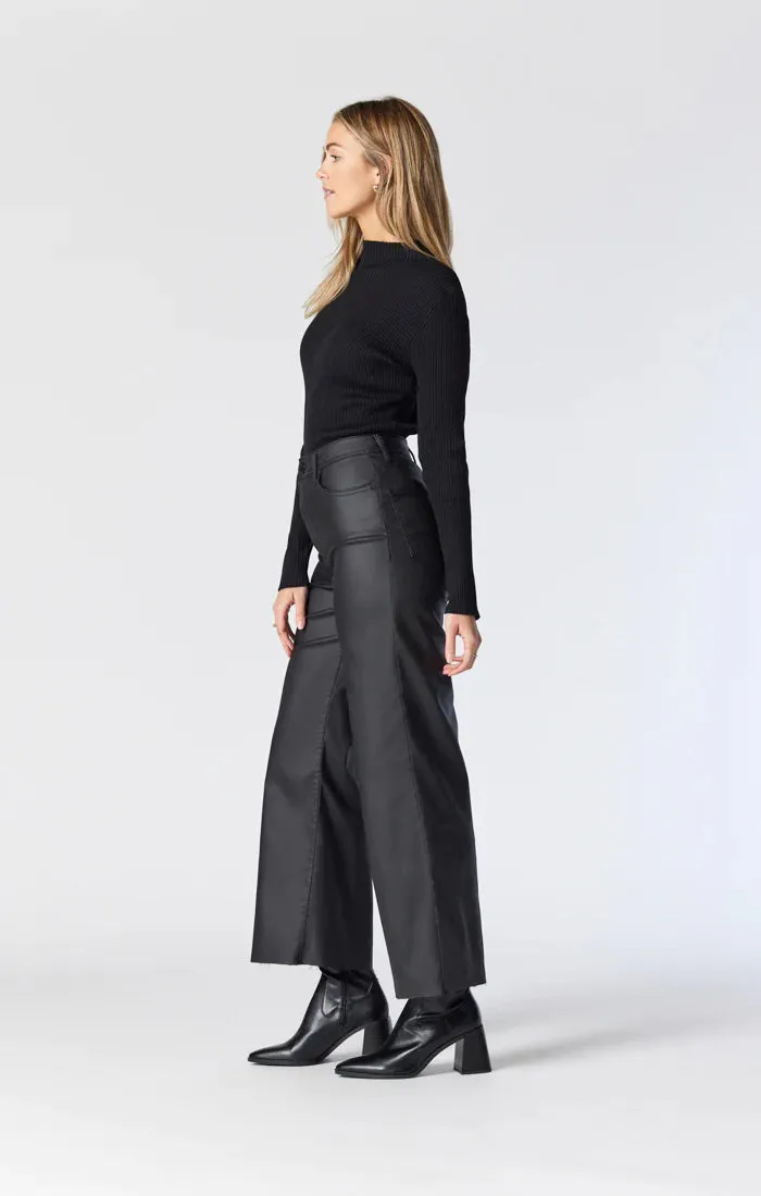 Paloma Coated Wide Leg Jeans