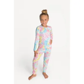 pastel tie dye pjs