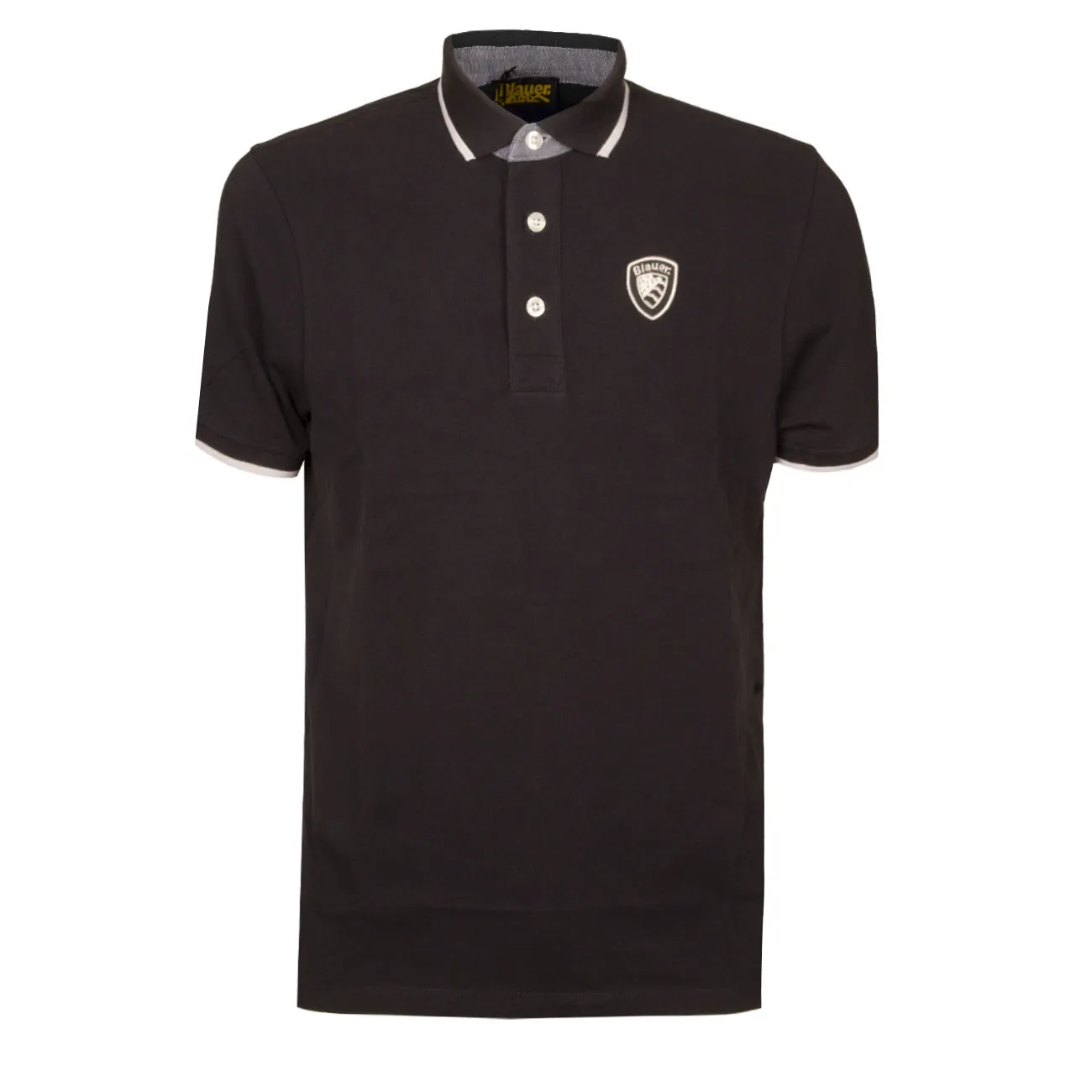 POLO IN COTONE Uomo Blu