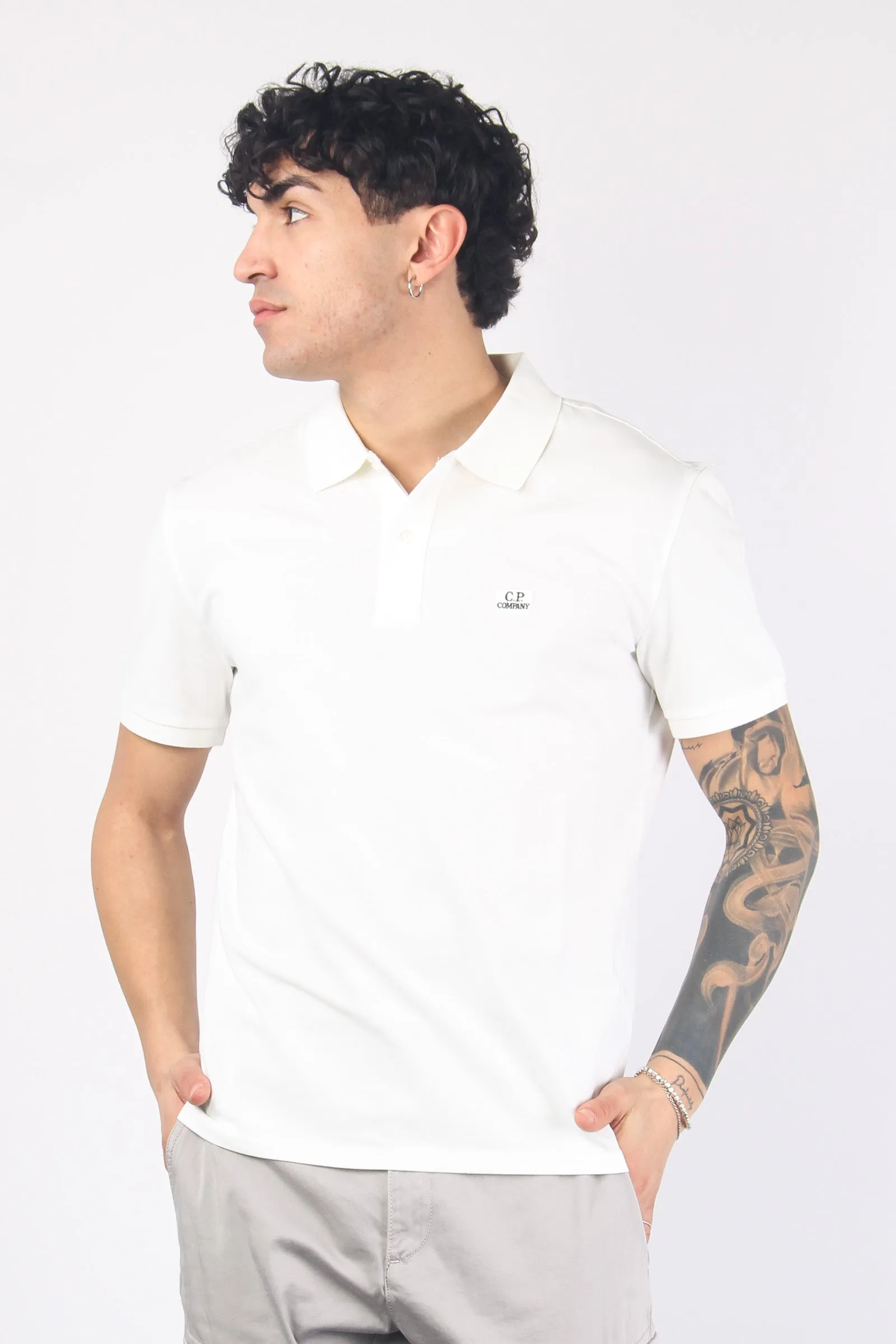 Polo Piquet Regualr Gauze White