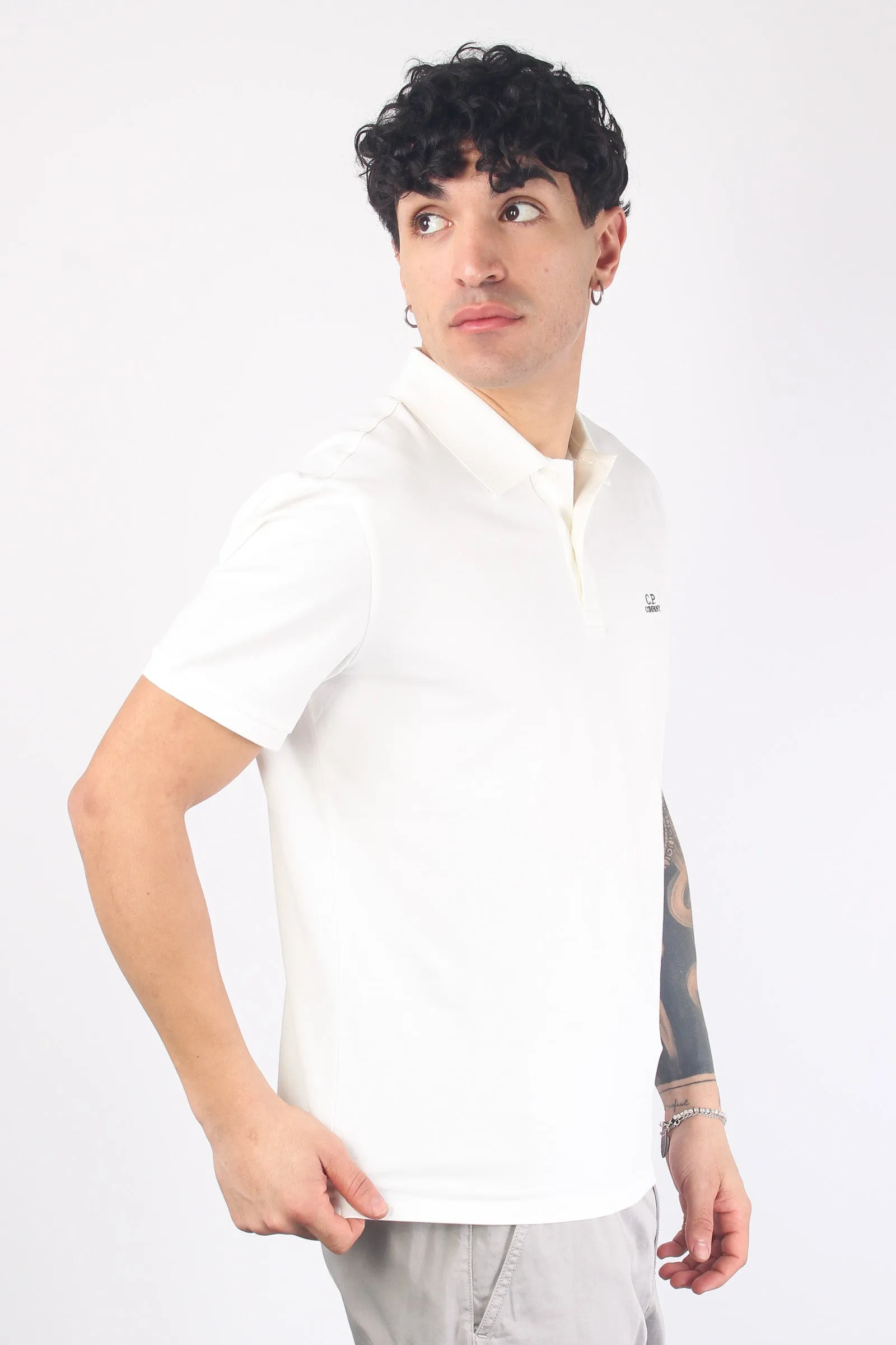 Polo Piquet Regualr Gauze White