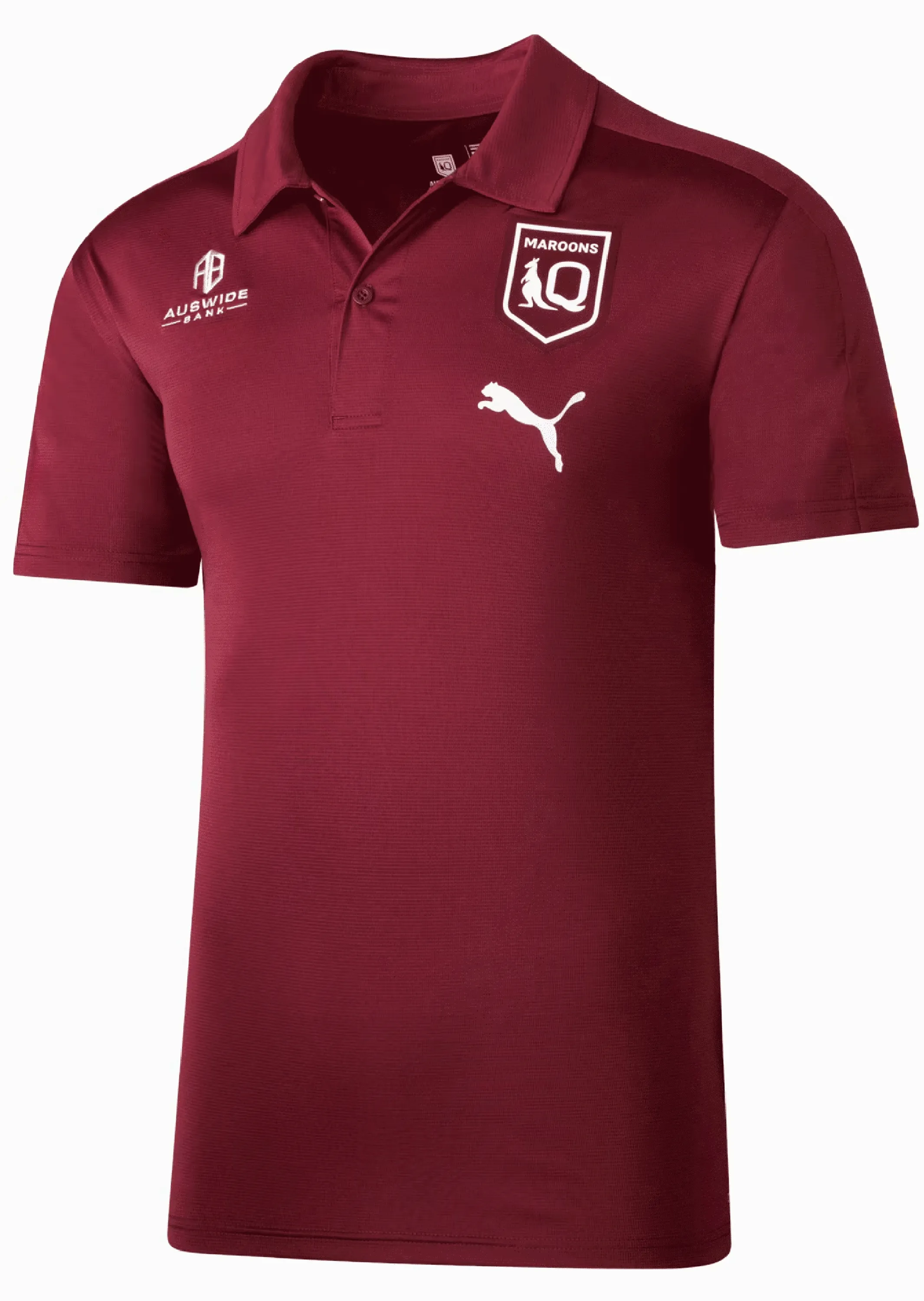 Puma Junior Queensland Maroons Polo Shirt  769258 01