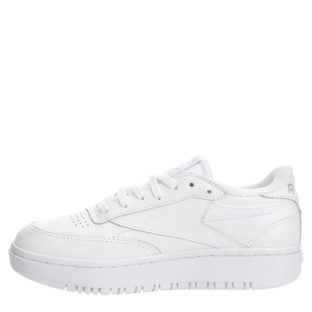 REEBOK  WOMENS CLUB C DOUBLE SNEAKER