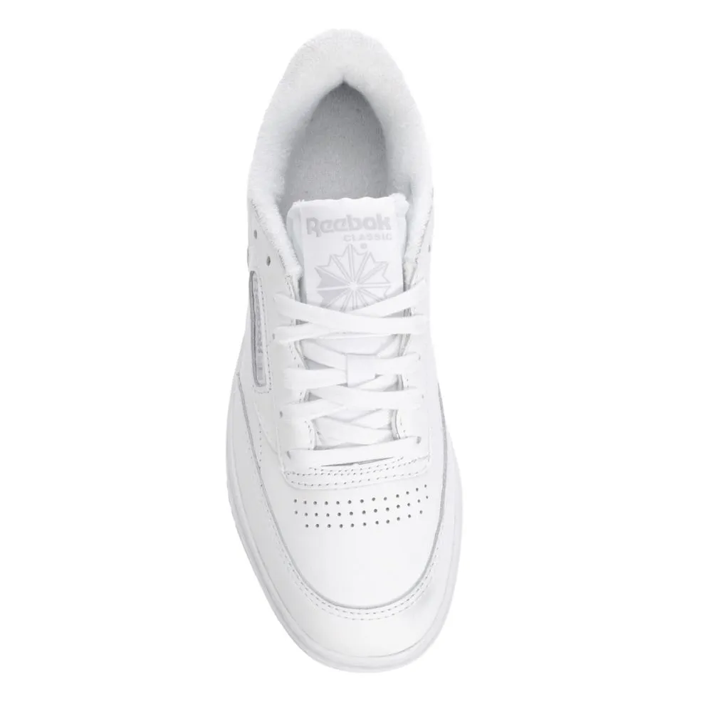 REEBOK  WOMENS CLUB C DOUBLE SNEAKER