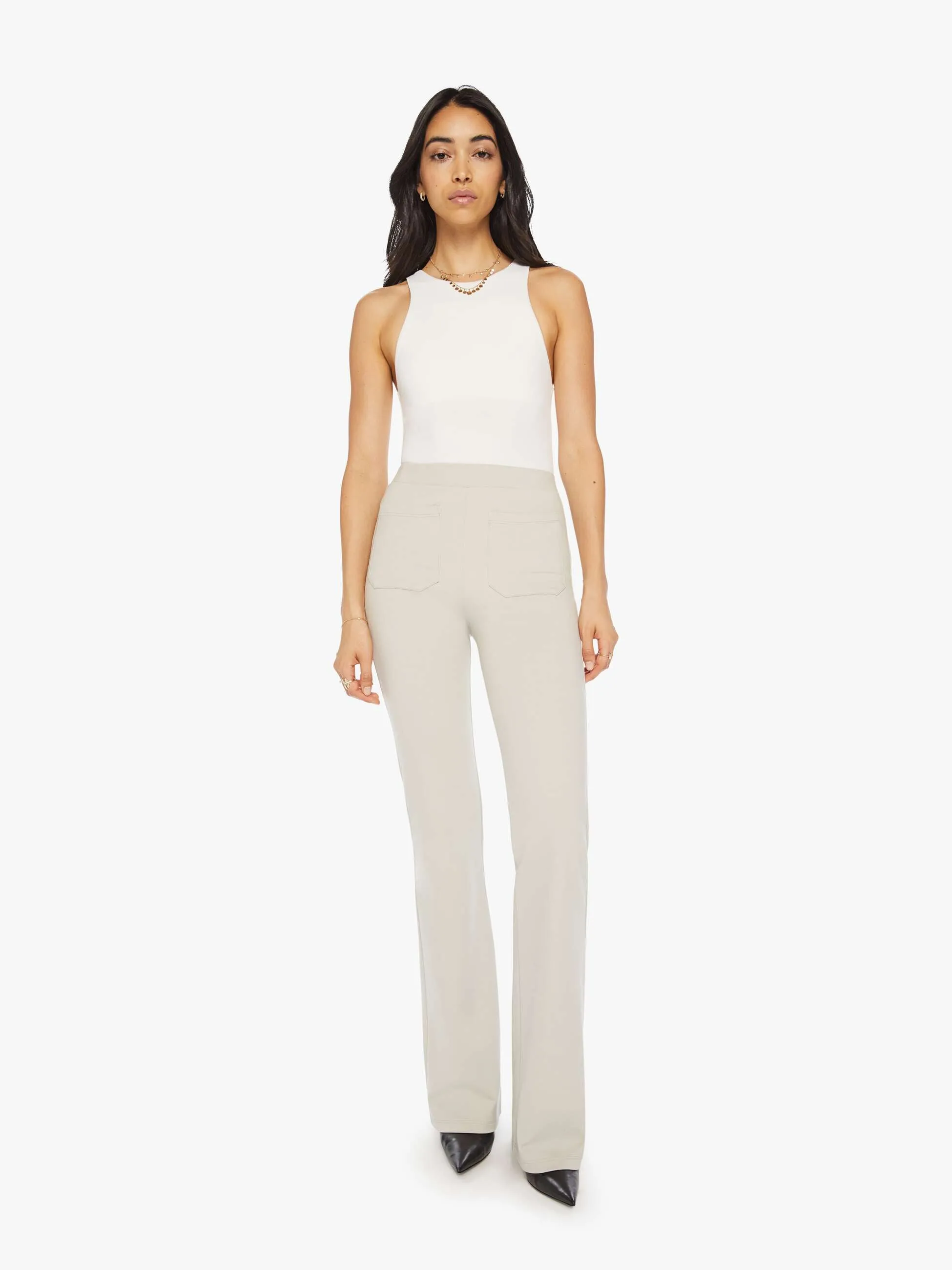 SABLYN Iliana Stretch Knit Trouser - Blizzard