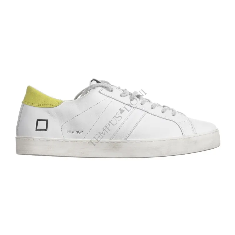 Scarpe D.A.T.E. - HILL LOW ENERGY WHITE-YELLOW - UOMO - D.A.T.E. - Tempus Doni