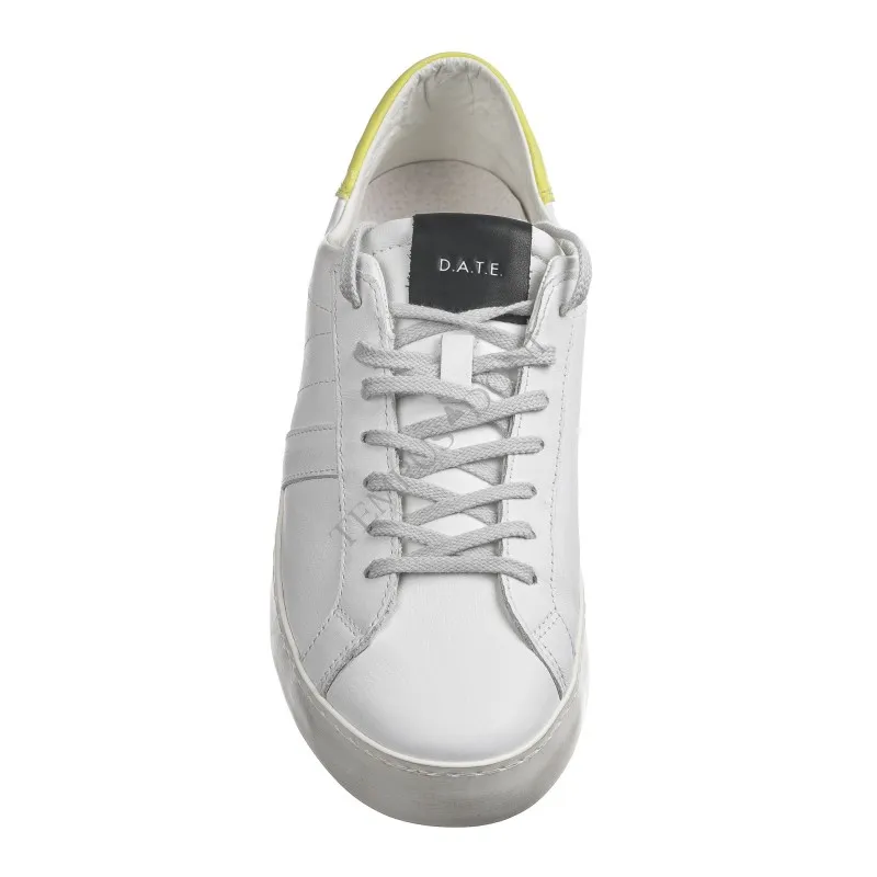 Scarpe D.A.T.E. - HILL LOW ENERGY WHITE-YELLOW - UOMO - D.A.T.E. - Tempus Doni