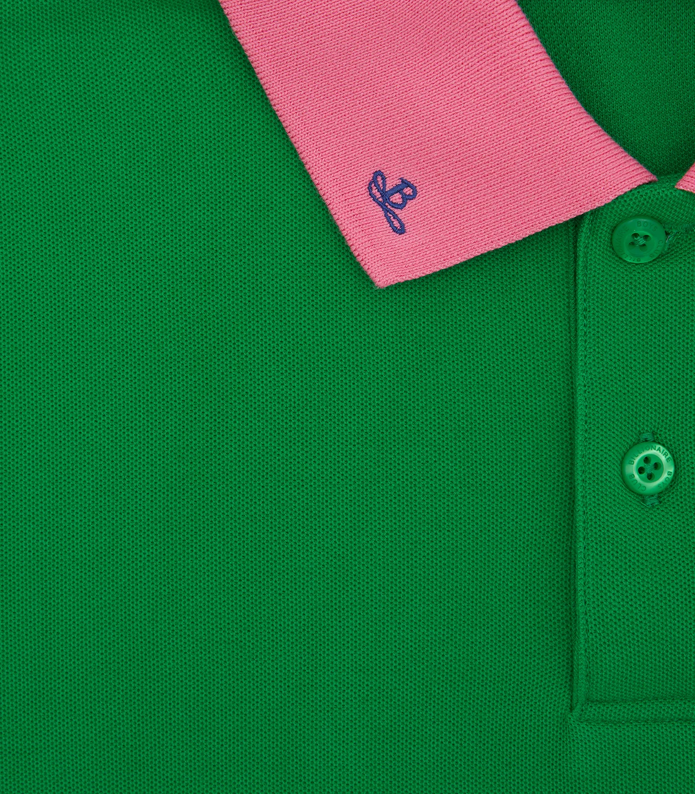 SHORT SLEEVE PIQUE POLO - GREEN