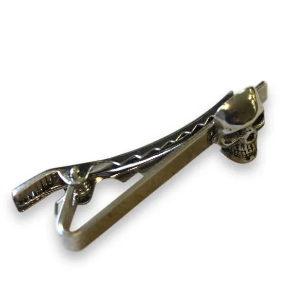 Skull Tie Clip