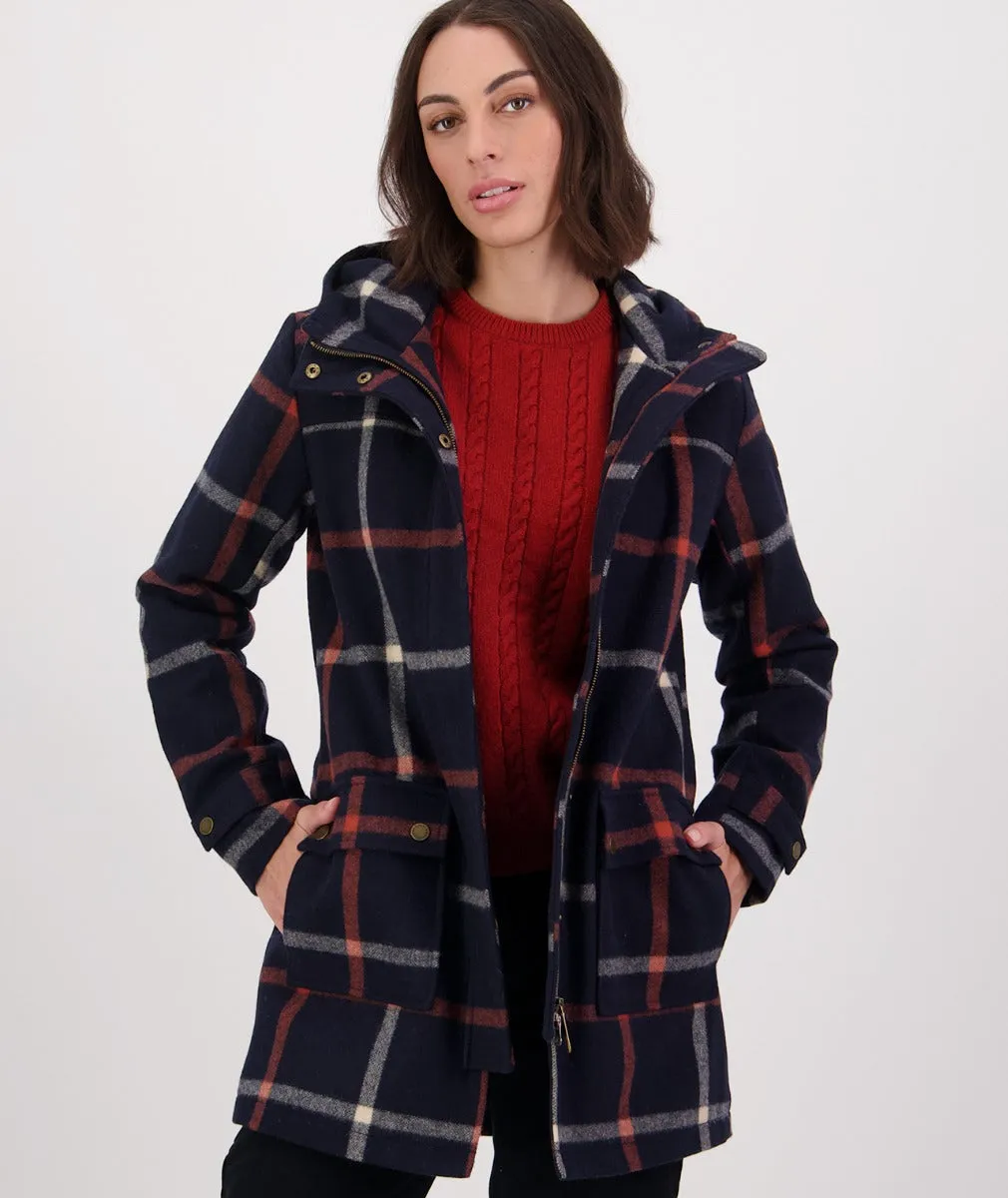 Swanndri Women's Annmore Wool Overcoat - CLEARANCE