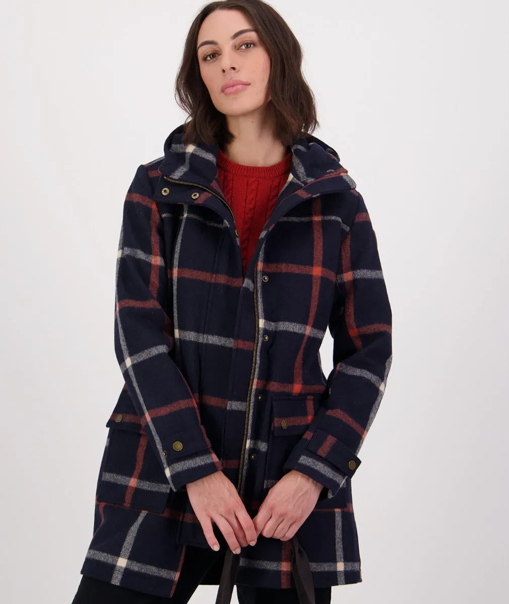 Swanndri Women's Annmore Wool Overcoat - CLEARANCE