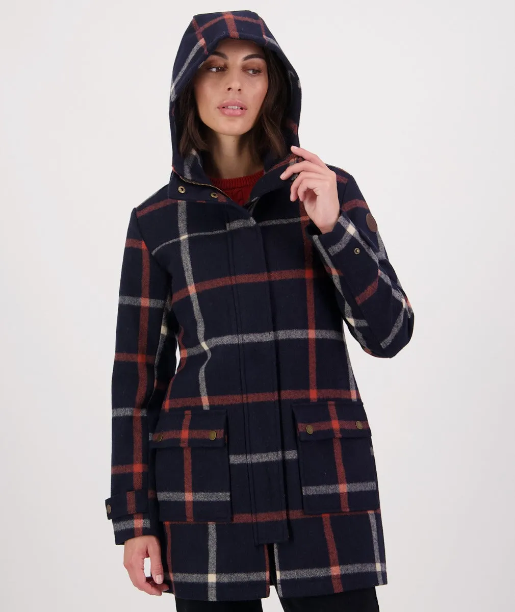 Swanndri Women's Annmore Wool Overcoat - CLEARANCE