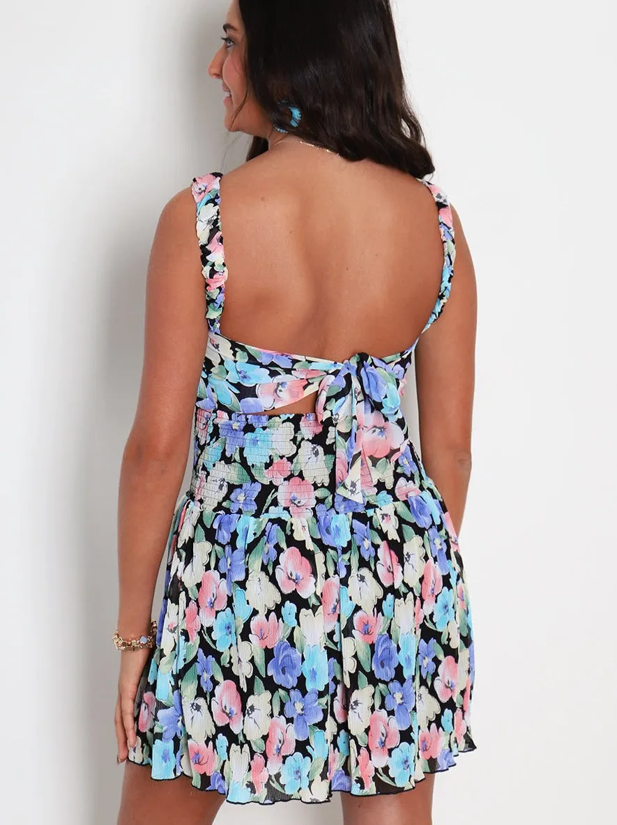 Talia Tie Back Dress