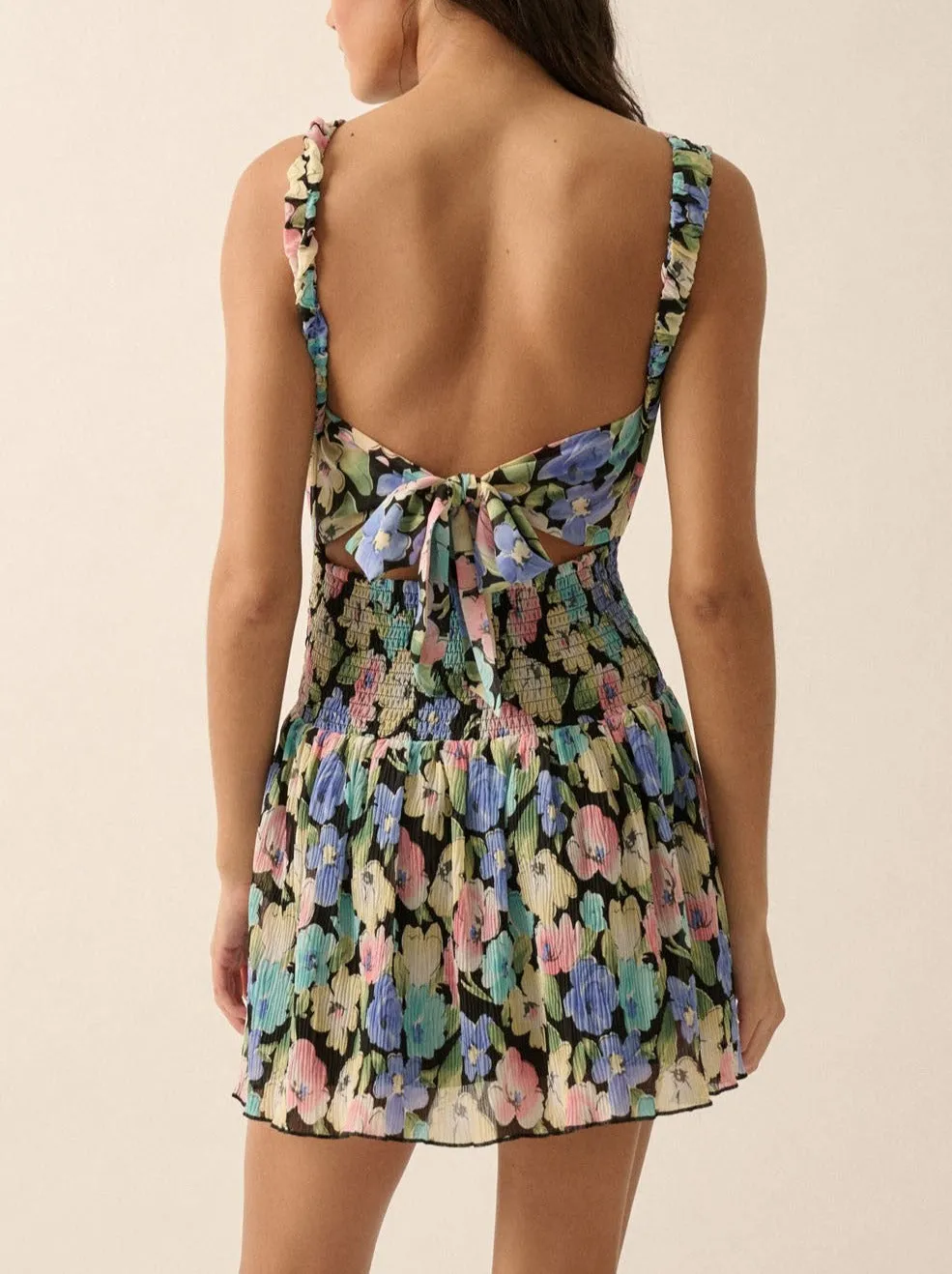 Talia Tie Back Dress