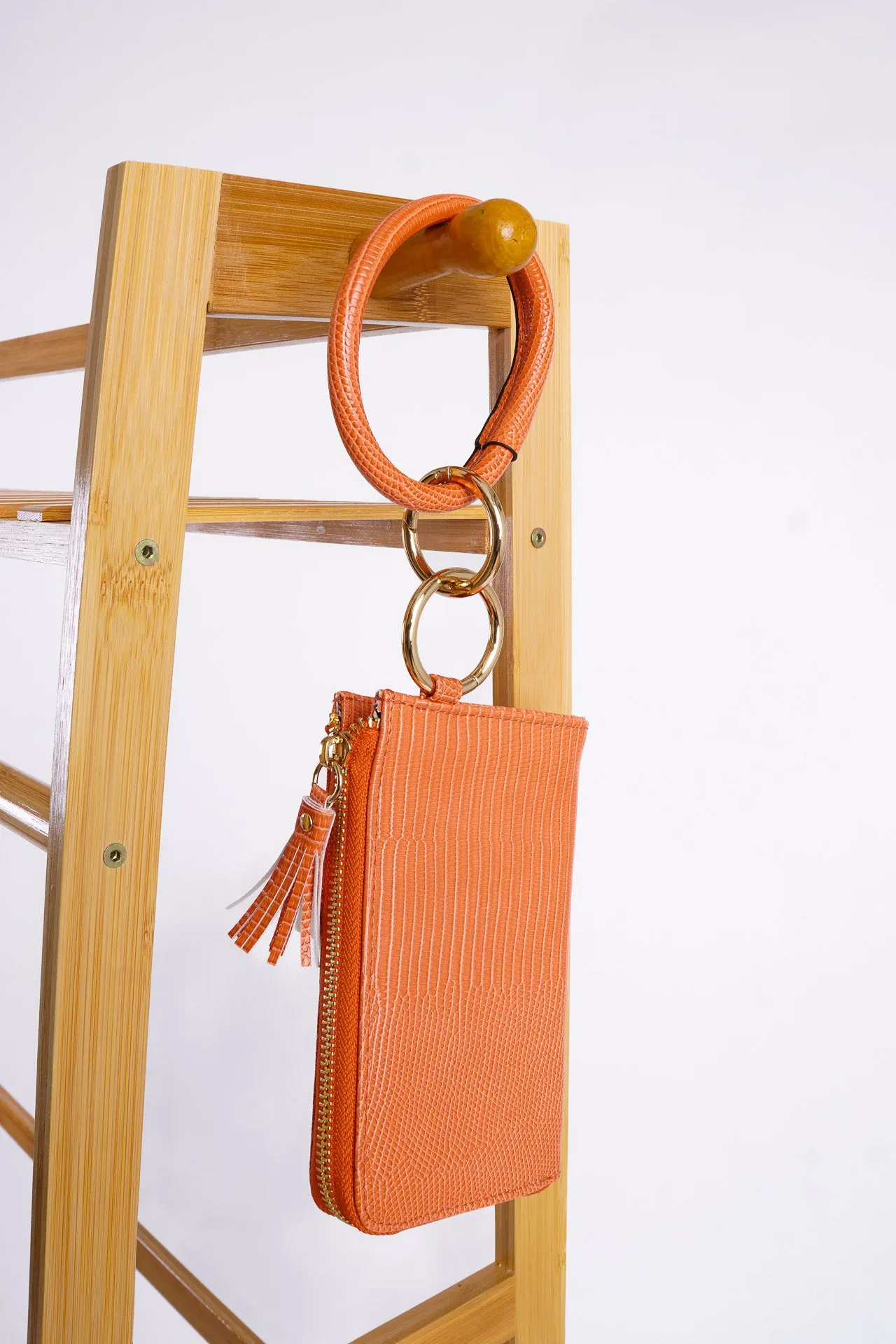 Tangerine Wristlet