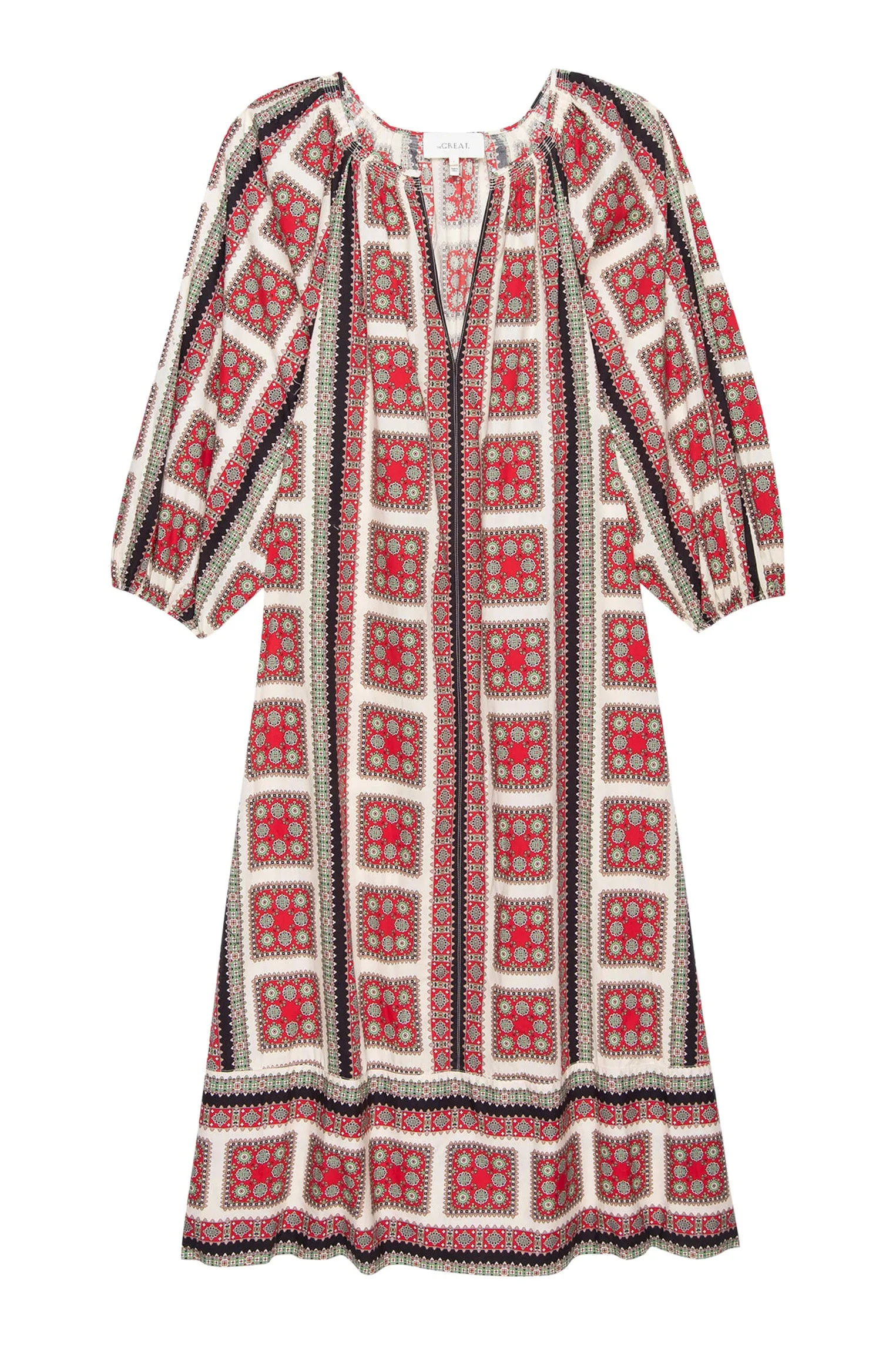 The Great Pampas Dress in Westward Bandana Print