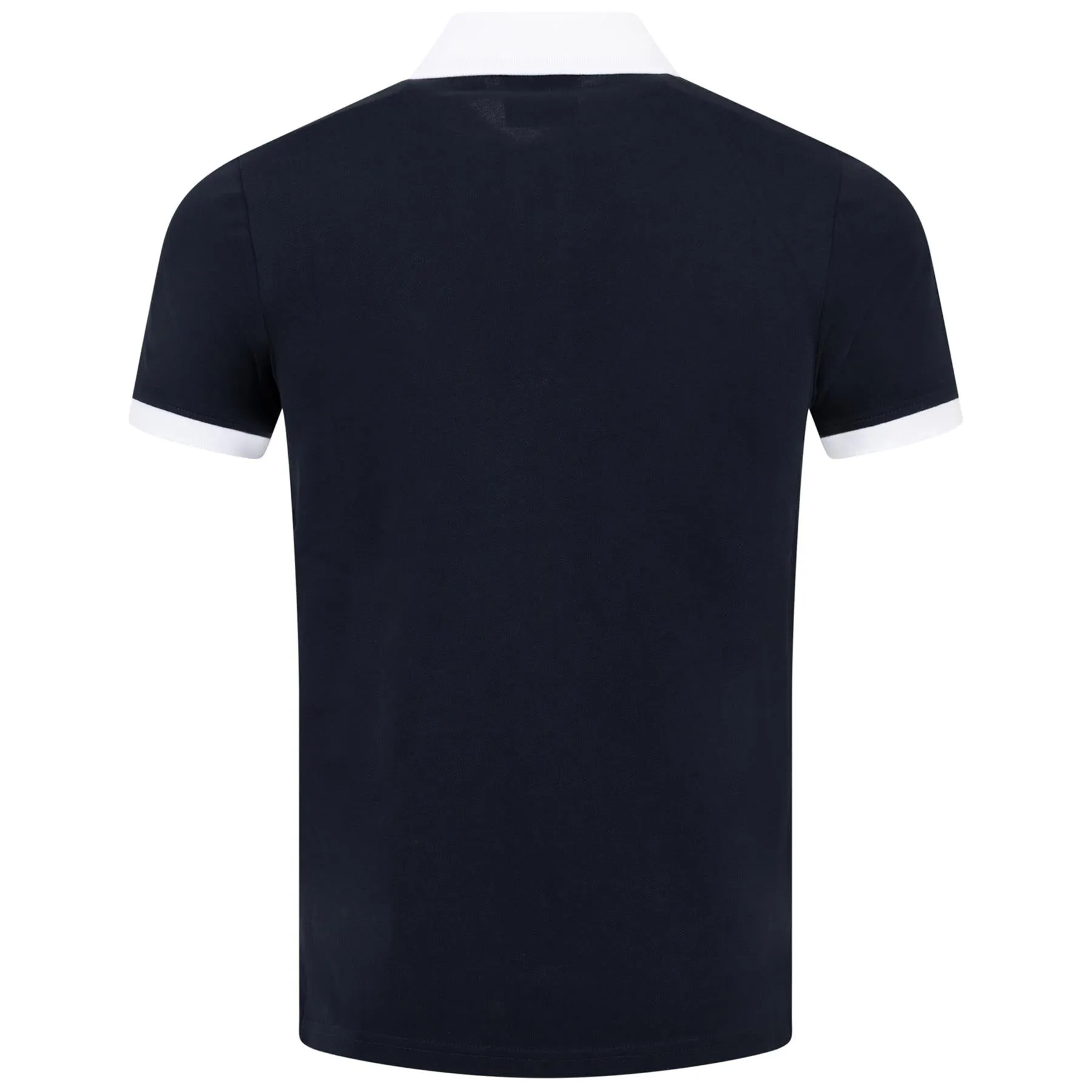 Tonal Ringer Polo Dark Navy/White - SS24