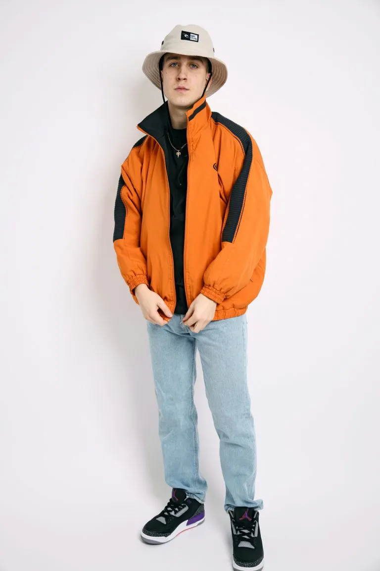 UMBRO vintage mens coat in orange