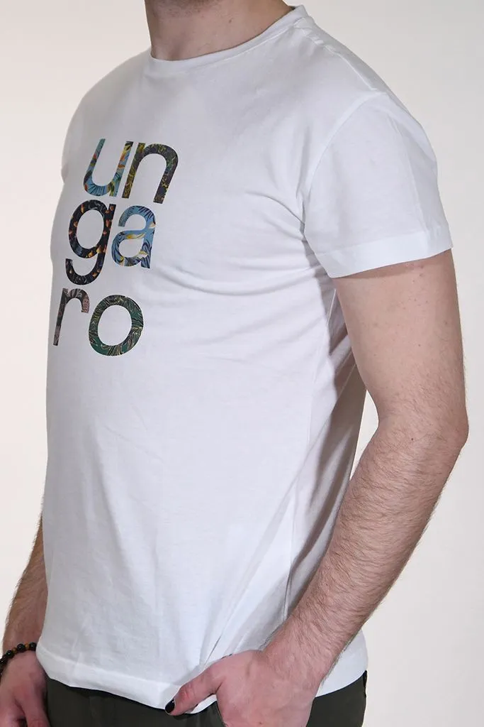 Ungaro T-Shirt Uomo 100% Cotone U0032