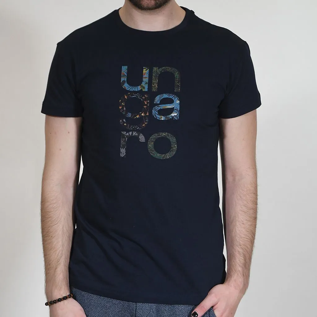 Ungaro T-Shirt Uomo 100% Cotone U0032