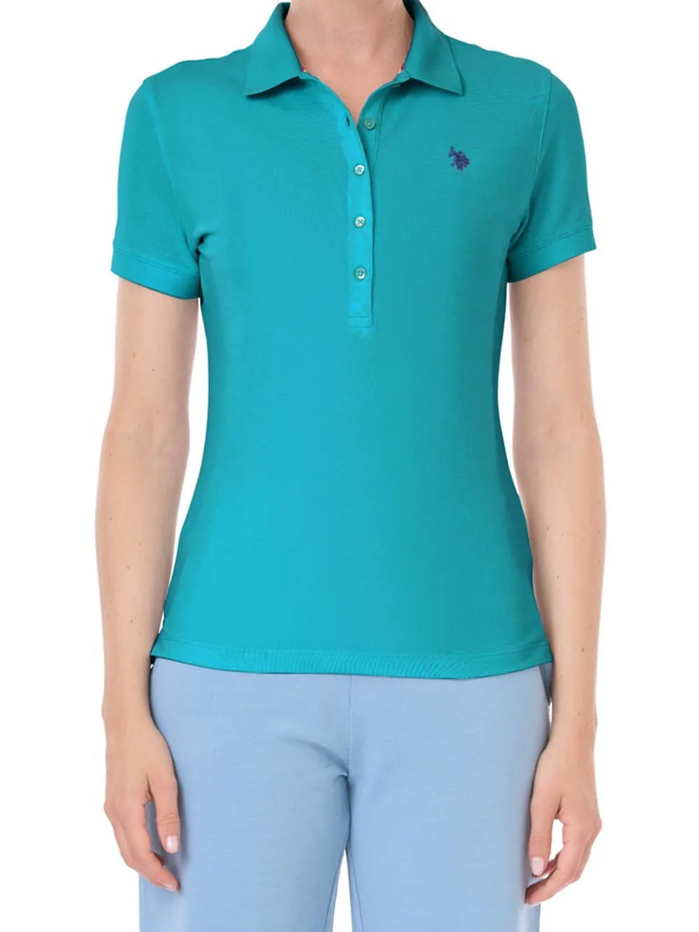 U.S. Polo Assn. Polo Donna Mya 67382 48439 Celeste