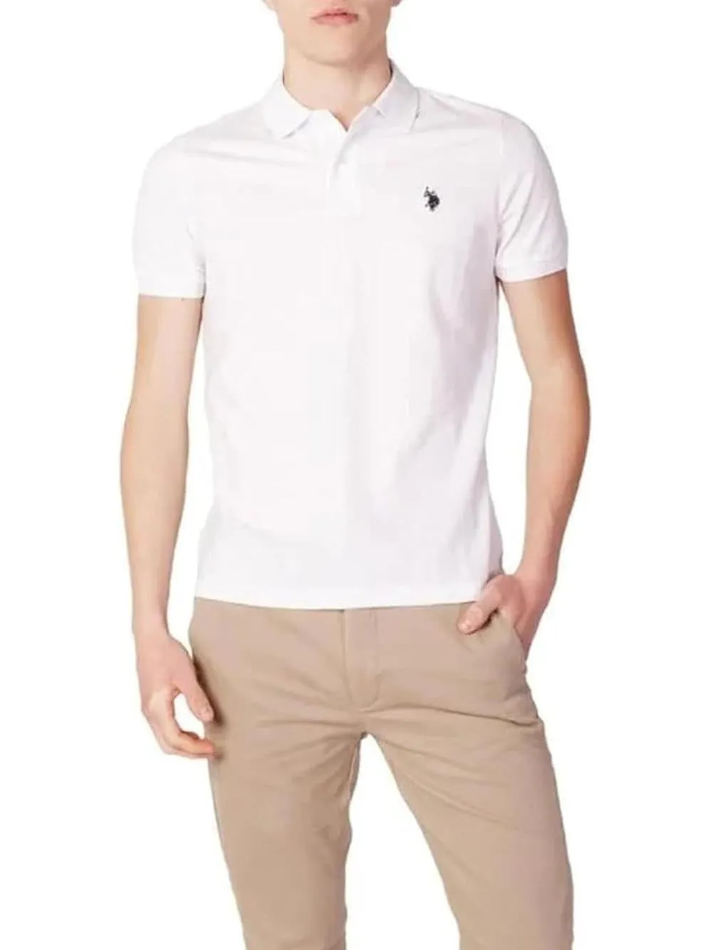 U.S. Polo Assn. Polo Uomo King 67355 41029 Bianco