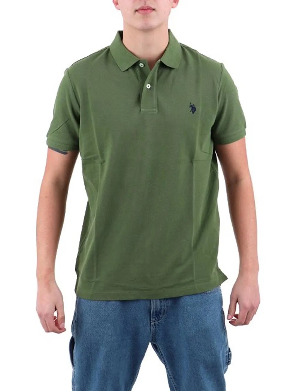 U.S. Polo Assn. Polo Uomo King 67355 41029 Verde militare