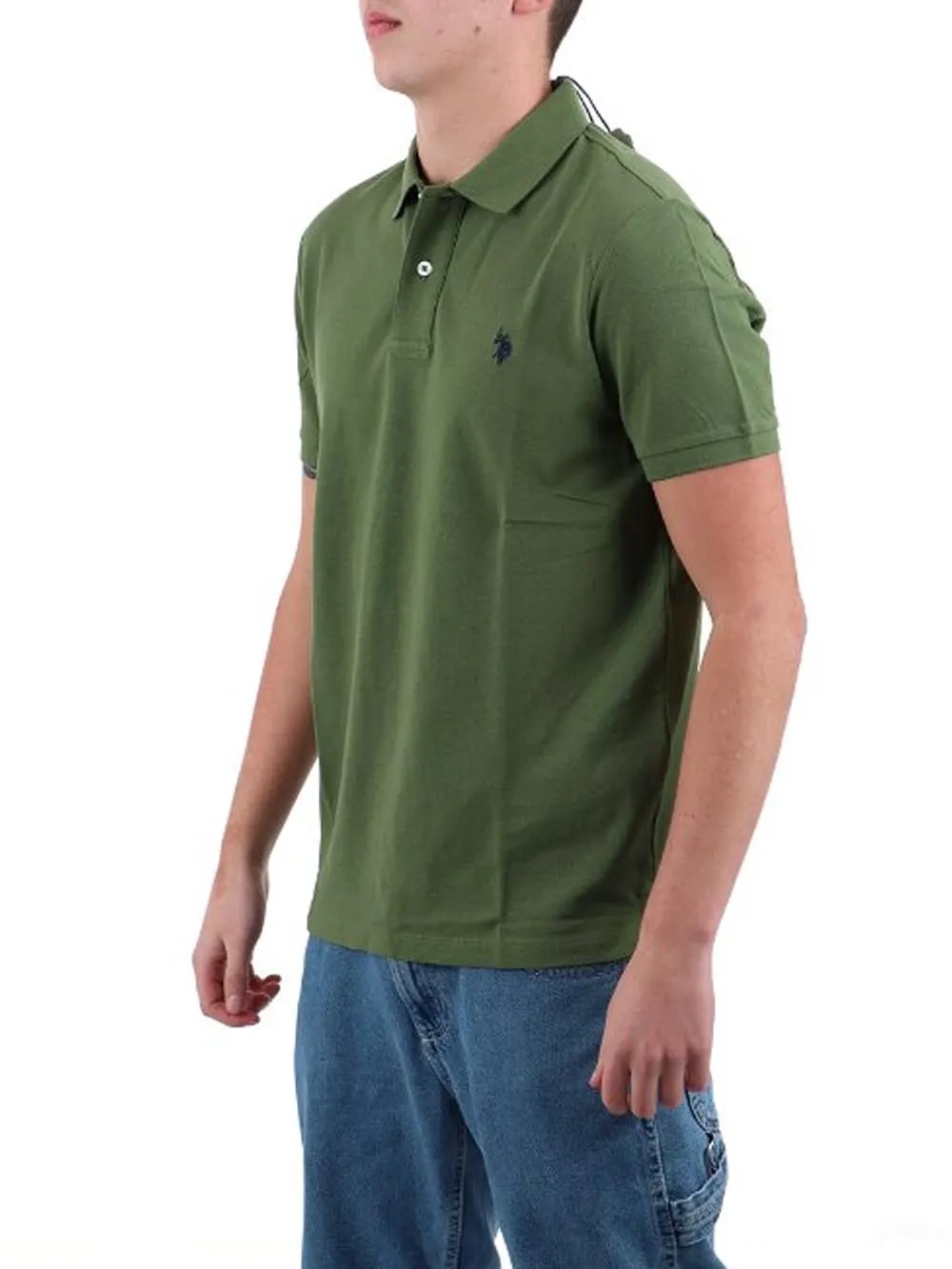 U.S. Polo Assn. Polo Uomo King 67355 41029 Verde militare