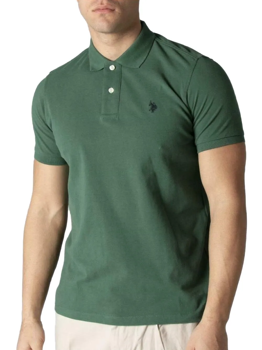 U.S. Polo Assn. Polo Uomo King 67355 41029 Verde militare