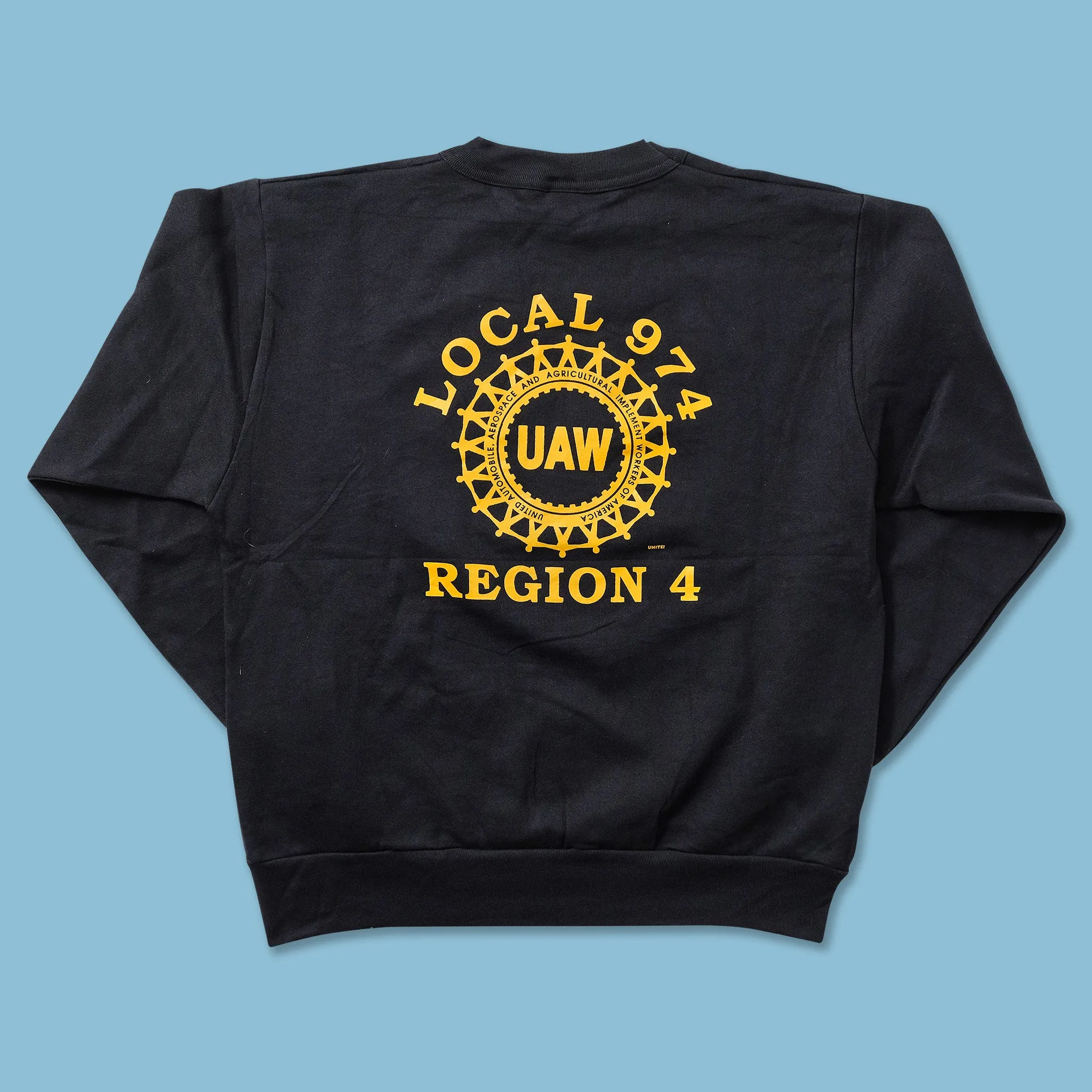 Vintage UAW Sweater Medium