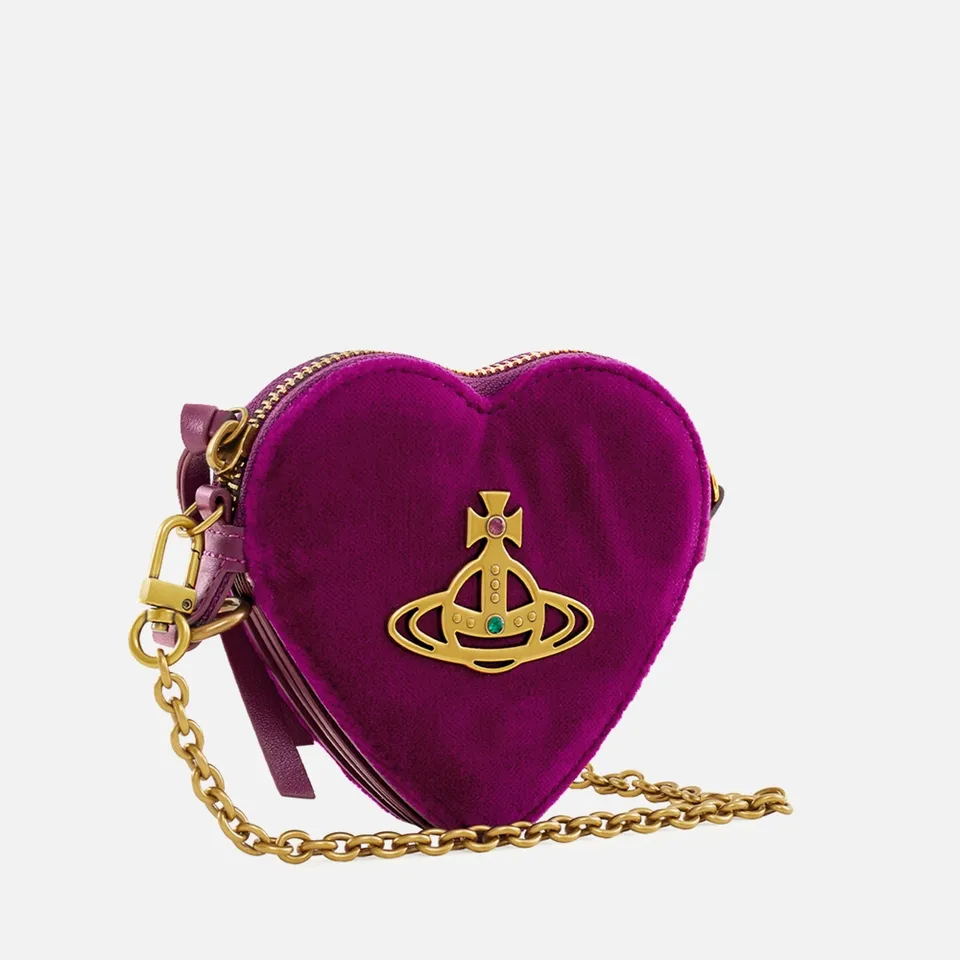 Vivienne Westwood Women's Heart Wristlet - Purple