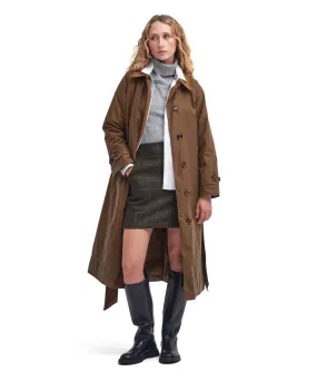 Women's Barbour Marianne Waxed Trench Coat