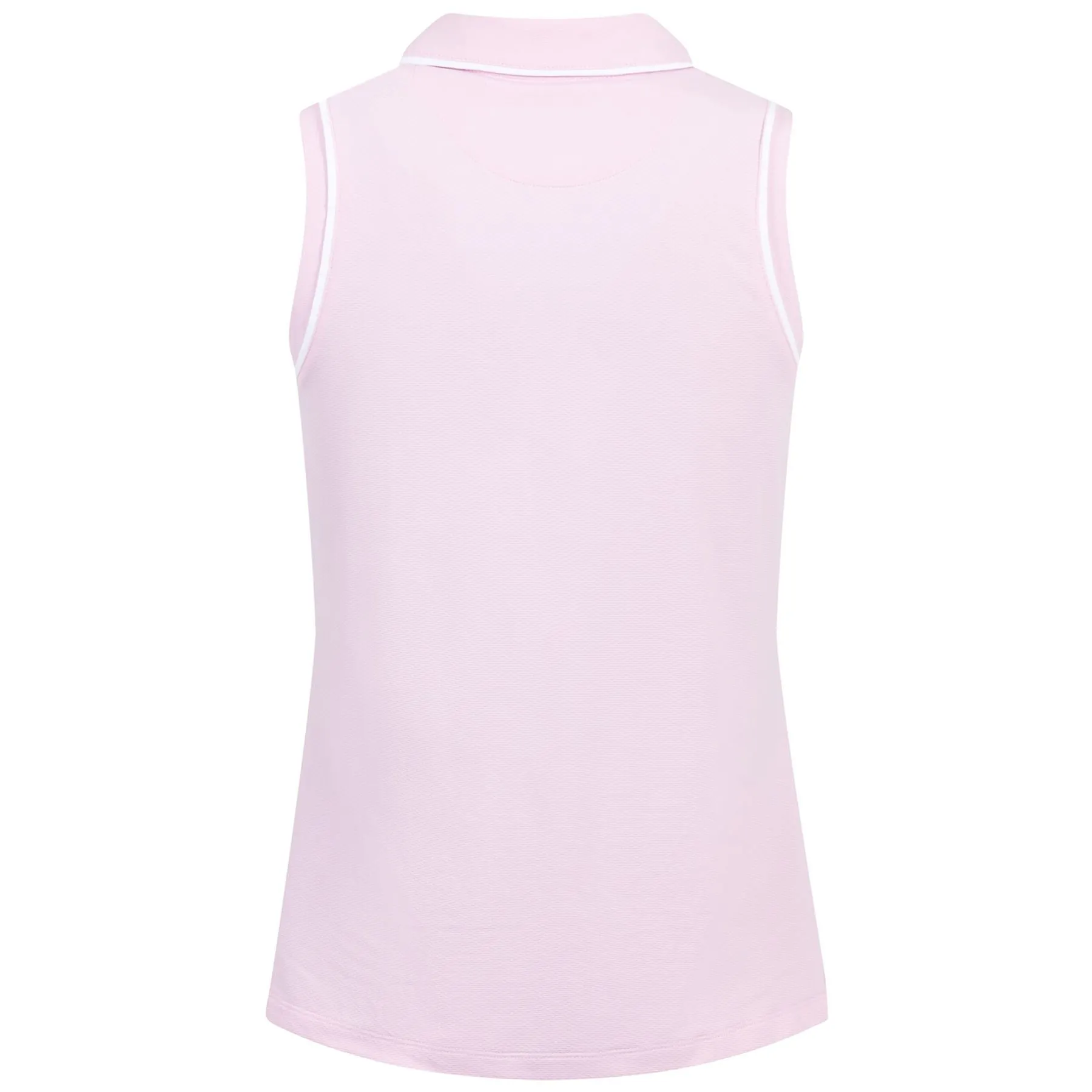 Womens Sleeveless Pique Veronica Polo Gelato Pink - SS24