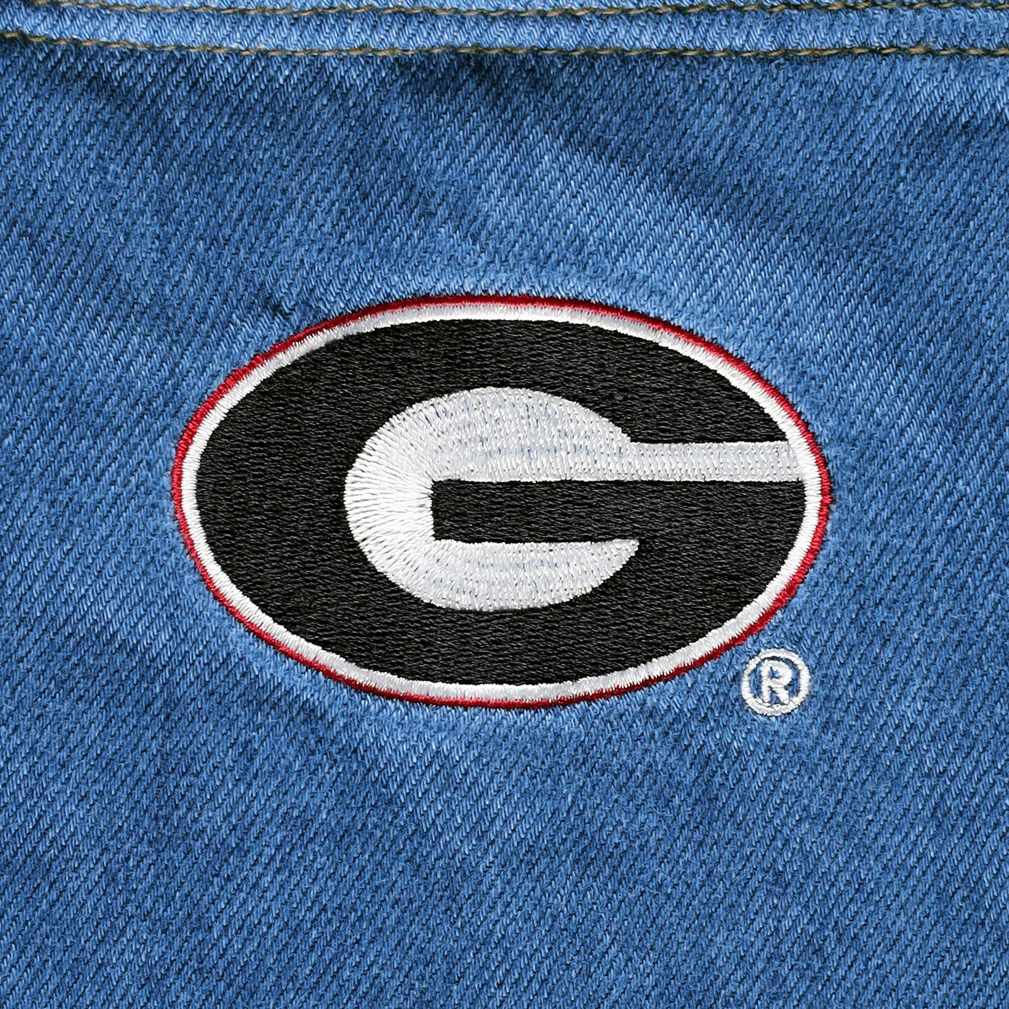 Women's Hype and Vice Denim Georgia Bulldogs Multi-Hit Hometown Full-Snap Jacket