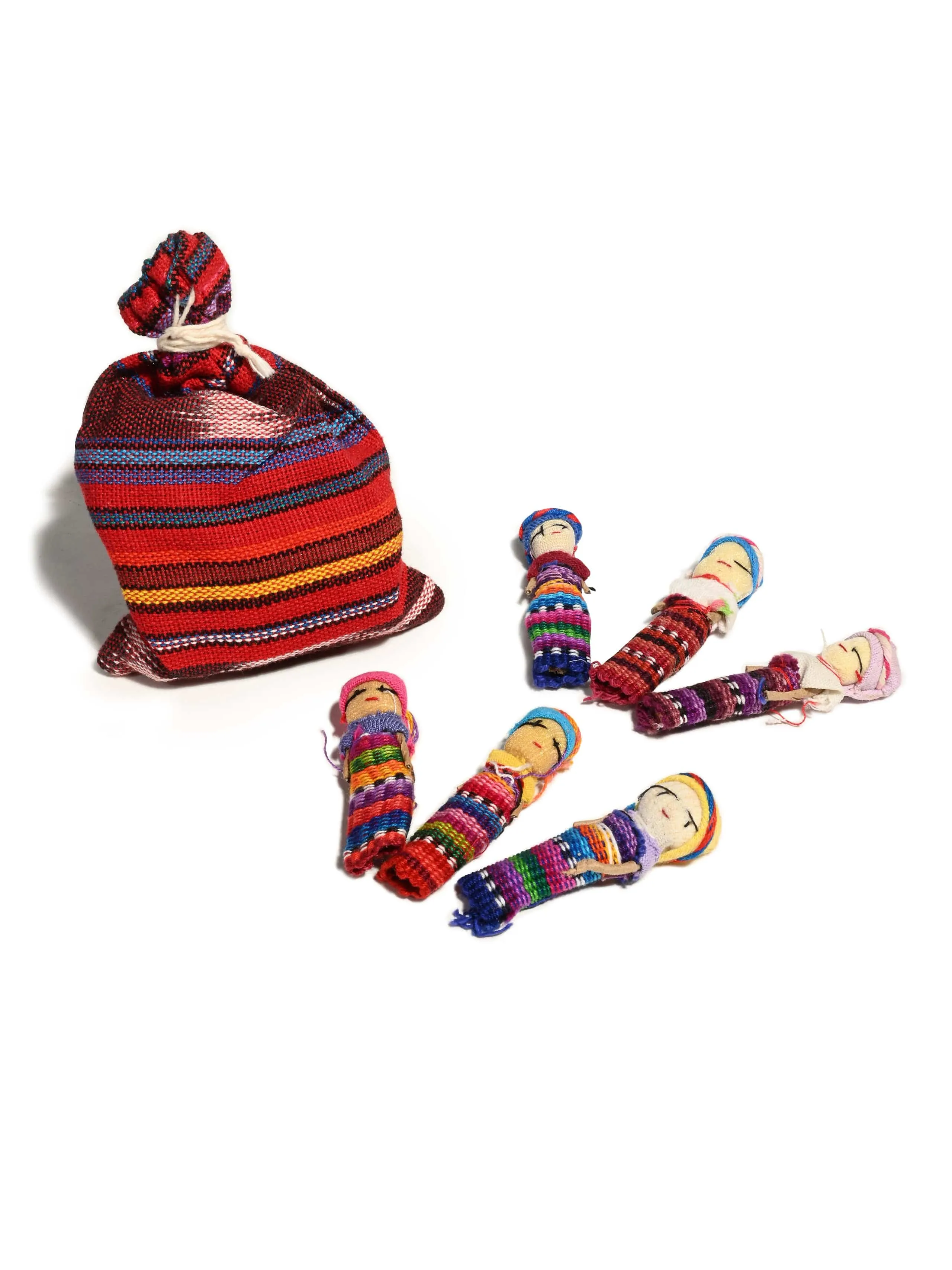 Worry Dolls 2 Inch w/Pouch