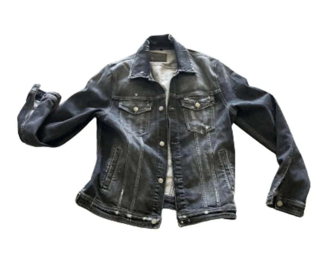 WRATH OF MAN: Jan’s Shirt and Denim Black Jacket (L)