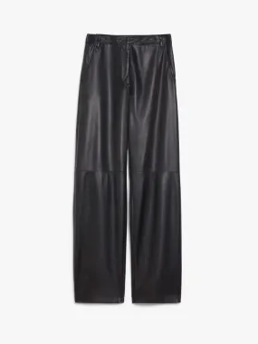 ZANTE LEATHER TROUSER BLACK